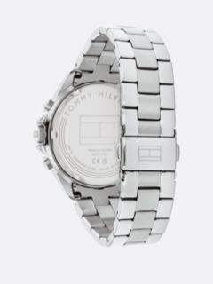 White Dial Stainless Steel Bracelet Watch — Silver 2
