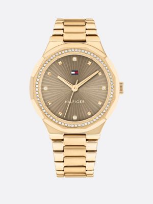 Tommy hilfiger horloge goud dames sale