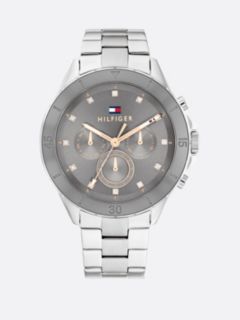 Stainless Steel Chain-Link Watch — Silver 1