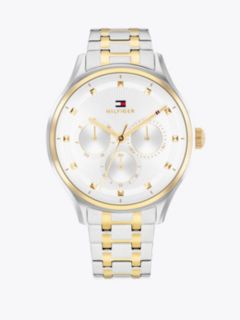 Two-Tone Gold-Plated Bracelet Watch — Multi 1