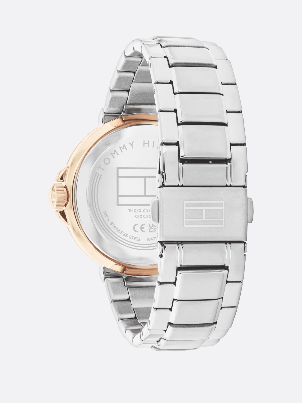 Stainless Steel Blue Dial Bracelet Watch — Multi