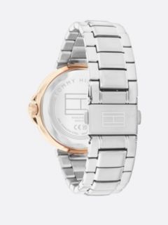 Stainless Steel Blue Dial Bracelet Watch — Multi 2