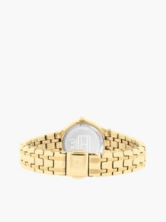 Gold-Plated Frosted Dial Chain-Link Watch — Gold 2