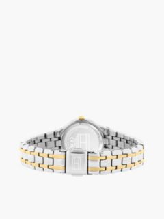 Two-Tone Stainless Steel Frosted Dial Chain-Link Watch — Multi 2