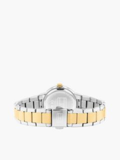 Two-Tone Gold-Plated Chain-Link Watch — Multi 2