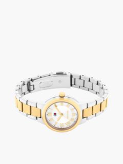Two-Tone Gold-Plated Chain-Link Watch — Multi 3