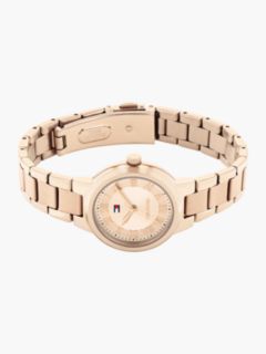 Carnation Gold-Plated Chain-Link Watch — Gold 3