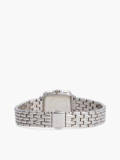Mother-Of-Pearl Dial Stainless Steel Watch — Silver 2