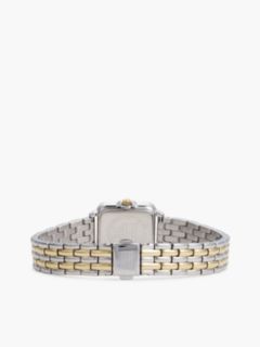 Two-Tone Stainless Steel Rectangular Watch — Multi 2