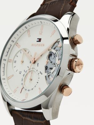 Men's Watches | Men's Leather Strap Watches | Tommy Hilfiger® EE