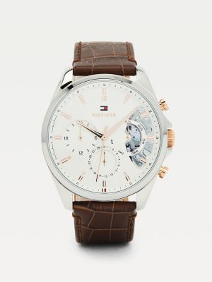 Men\'s Watches | Men\'s Leather Hilfiger® Strap EE | Watches Tommy