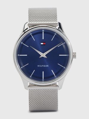 Stainless Steel Mesh Strap Watch SILVER Tommy Hilfiger