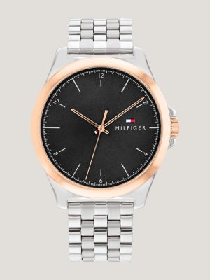 TOMMY HILFIGER BIG NUMBERS 1791049 - Reloj Hombre para Uso Cotidiano y  Vestir con Agujas Luminosas 