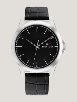 Montre tommy hilfiger noir homme hot sale