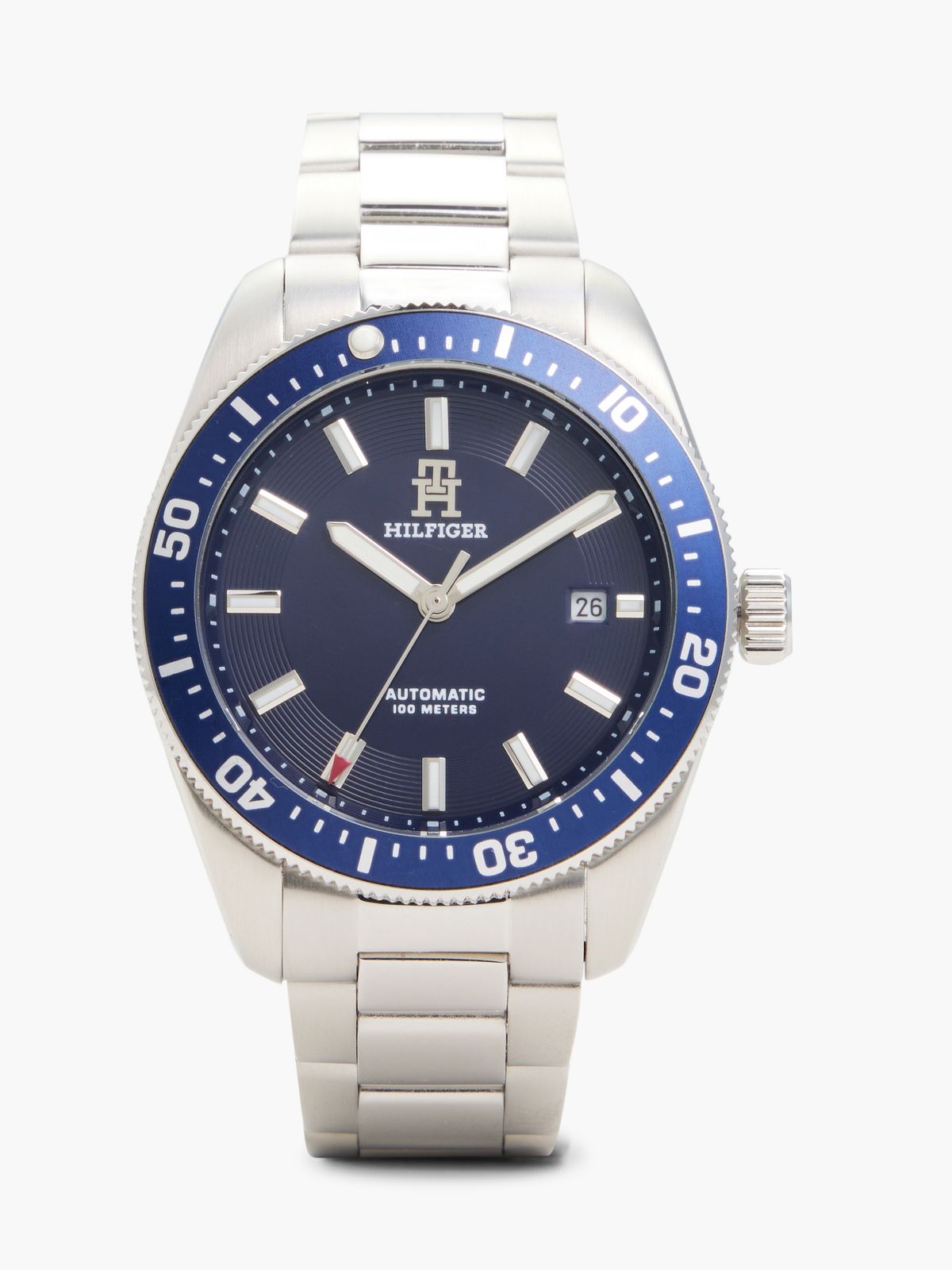 Stainless Steel Watch — Silver