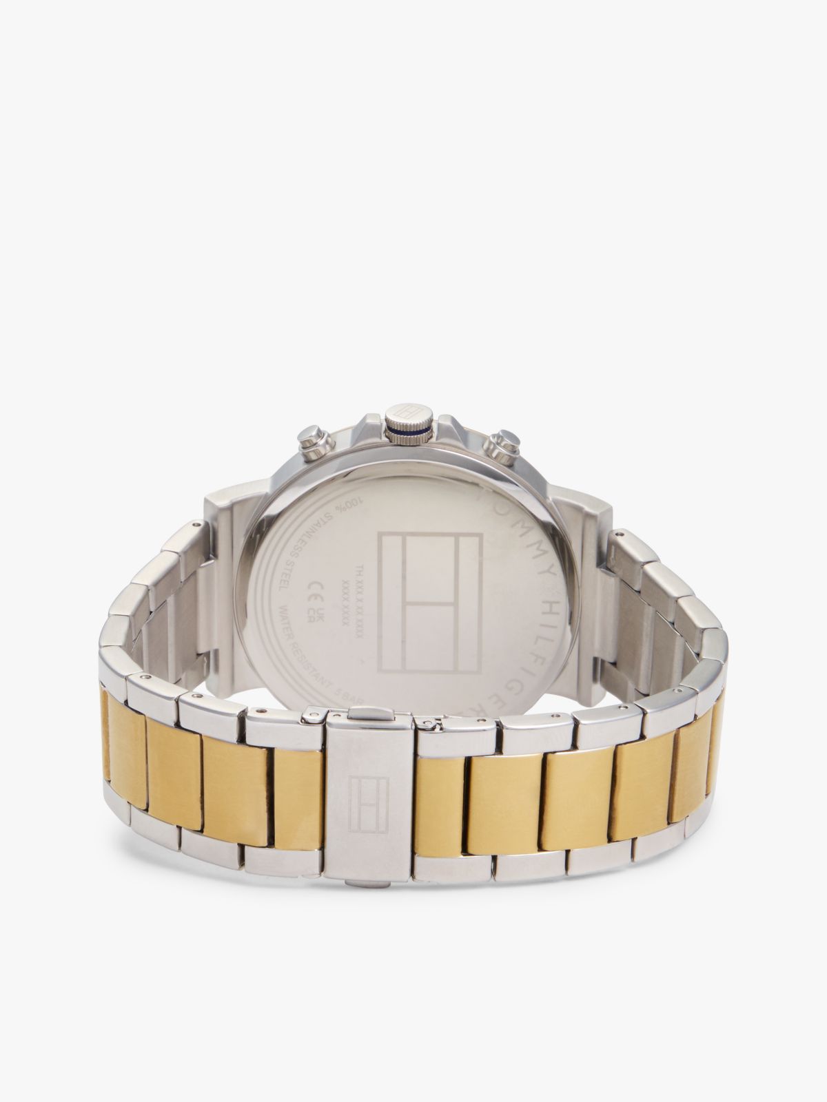 Ionic Gold-Plated Stainless Steel Watch — Silver