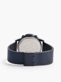 Mesh Strap Blue Skeleton Sub-Counter Watch — Blue 2