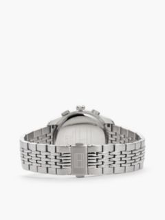 Green Dial Rose Gold-Plated Chronograph Watch — Silver 2