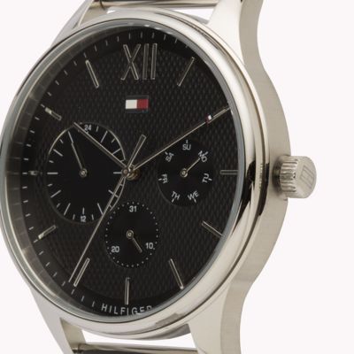 Stainless Steel Strap Watch | BLACK Tommy
