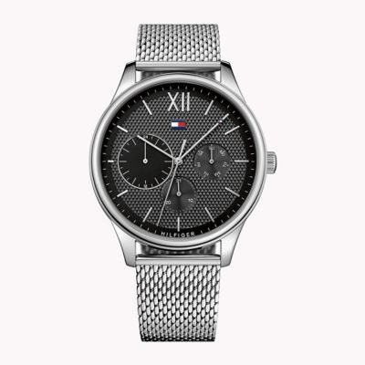 Stainless Steel Strap Watch | BLACK Tommy