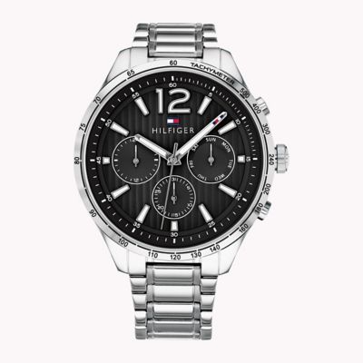 Stainless Steel Tachymeter Watch 