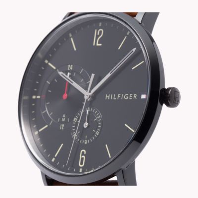 tommy hilfiger watches for men black