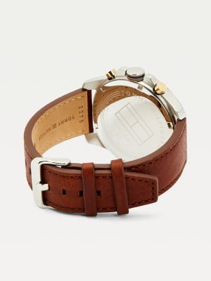 Men's Watches | Men's Leather Strap Watches | Tommy Hilfiger® EE