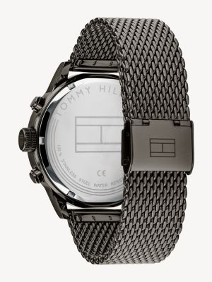 tommy hilfiger men's mesh watch