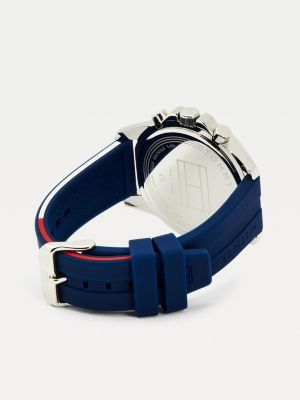 tommy hilfiger blue strap watch