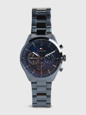 Navy IonicPlated ChainLink Watch BLUE Tommy Hilfiger