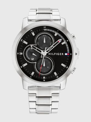 Stainless Steel SubCounter Watch SILVER Tommy Hilfiger