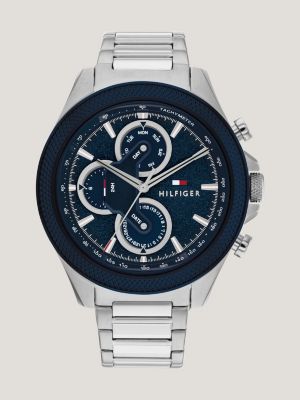 Hilfiger | Silver Watch Tommy Stainless Sports Steel |