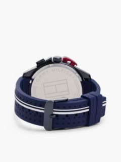 Blue Silicone Strap Chronograph Watch — Blue 2