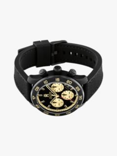 TH Monogram Black Chronograph Watch — Black 3