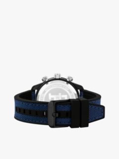 TH Monogram Navy Chronograph Watch — Blue 2