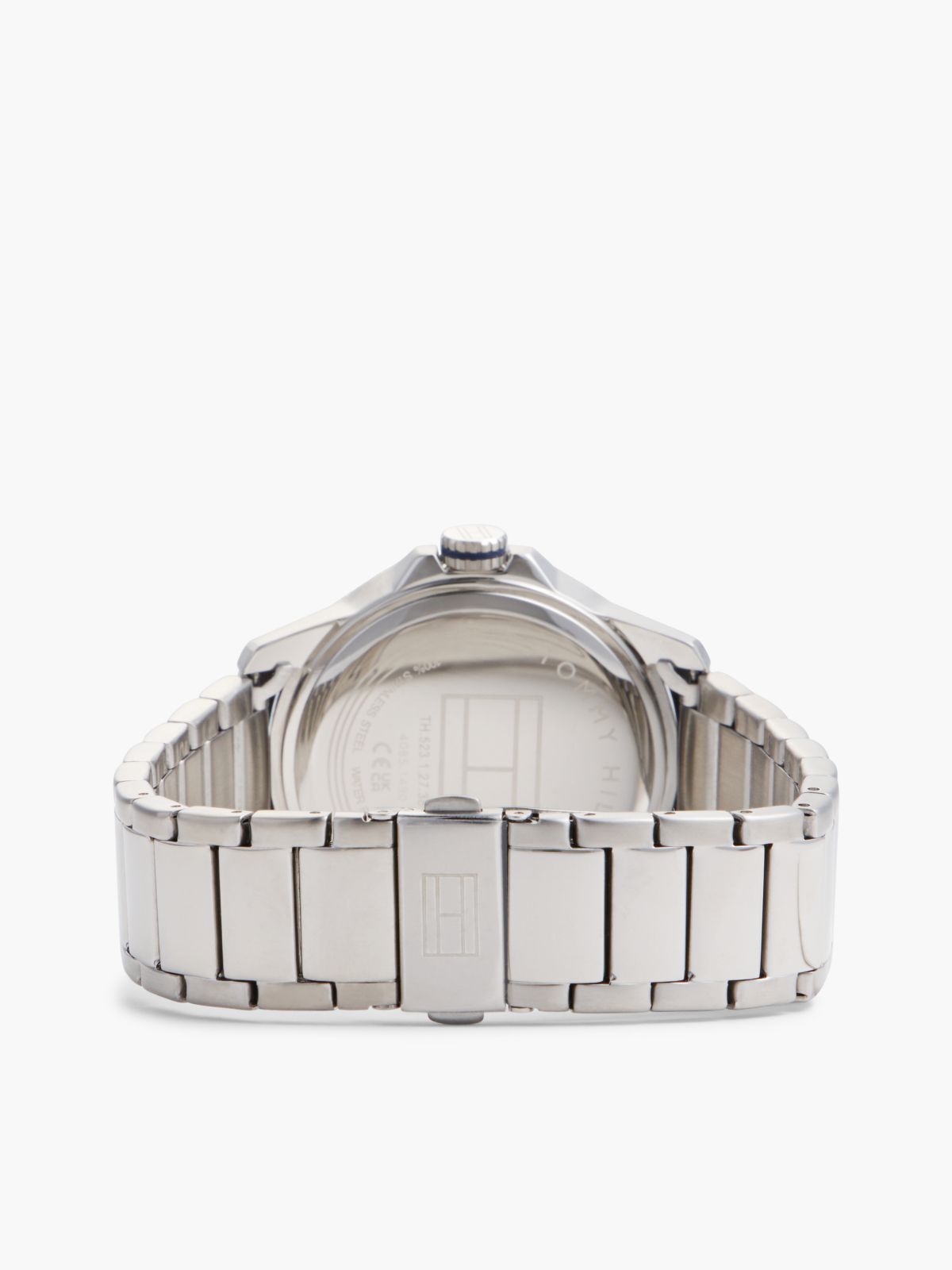 Stainless Steel Black Watch — Black
