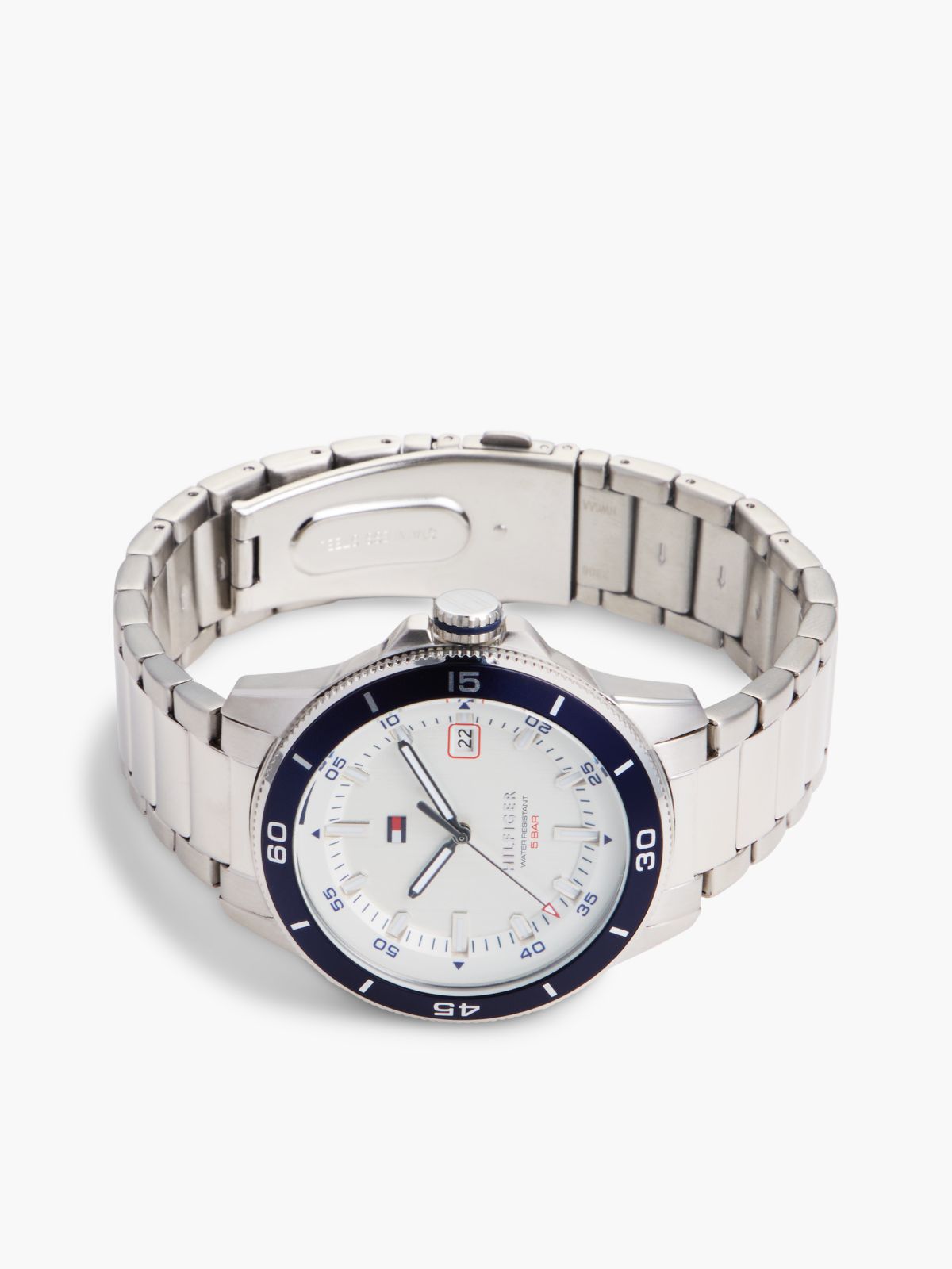 Stainless Steel Black Watch — Black