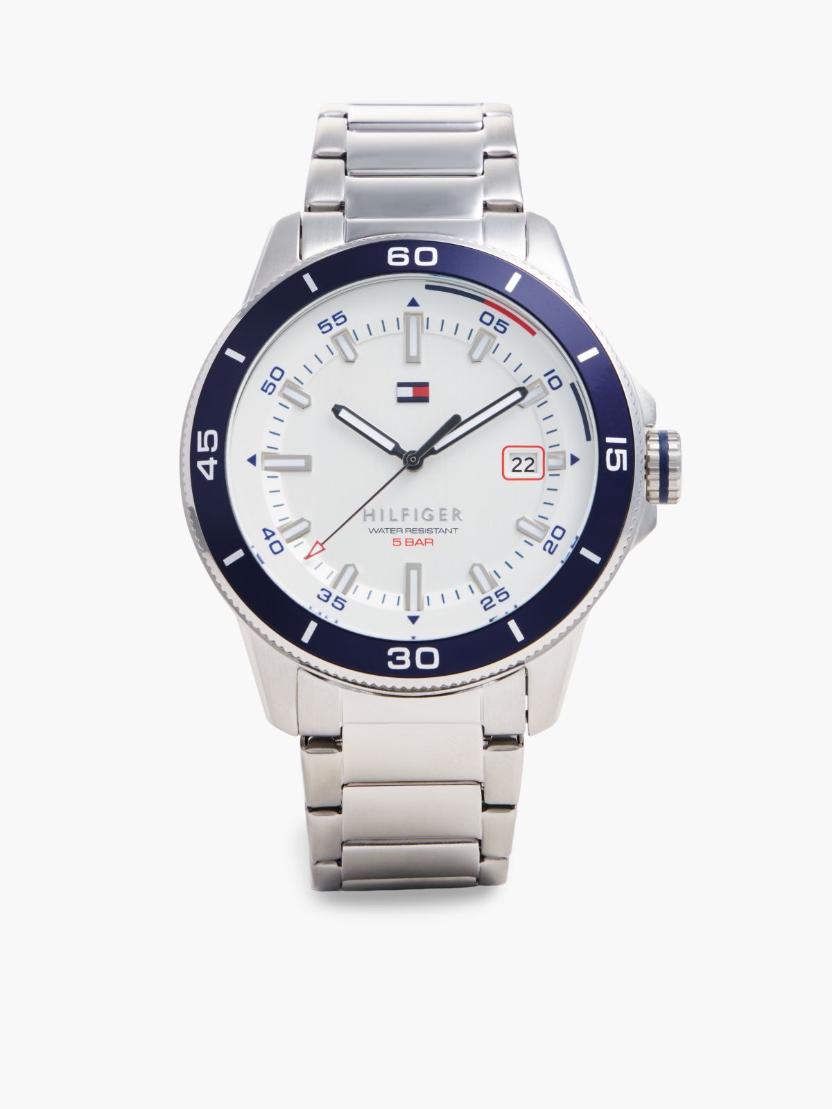 Stainless Steel Black Watch — Black