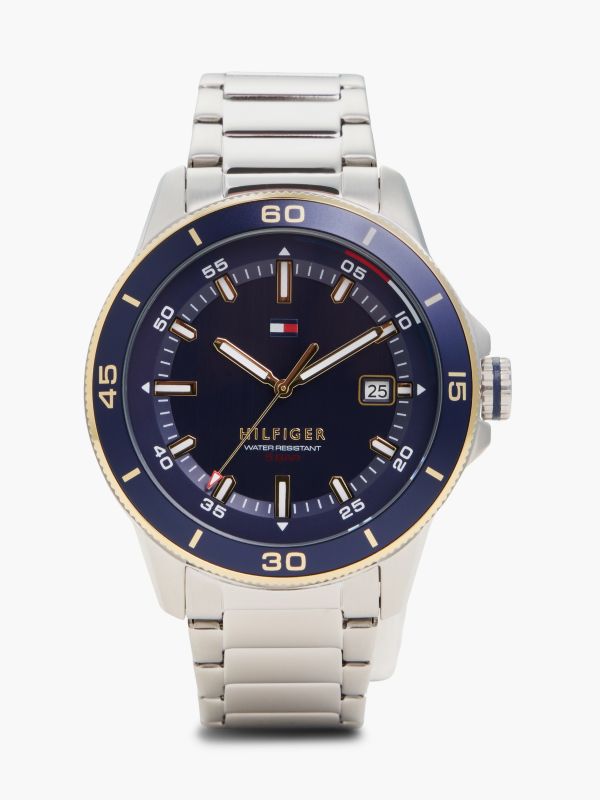 Stainless Steel Watch — Silver