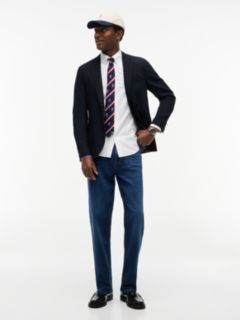 Wool Blend Blazer — Blue 2