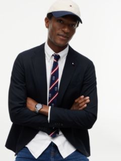 Wool Blend Blazer — Blue 3