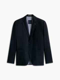Wool Blend Blazer — Blue 5