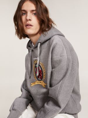 tommy crest hoodie