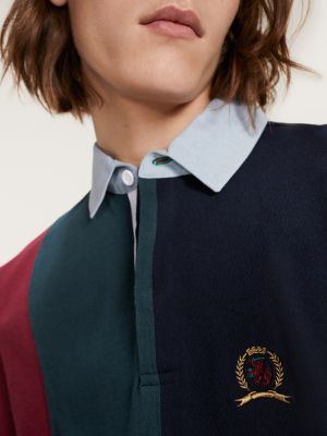 tommy hilfiger crest rugby shirt