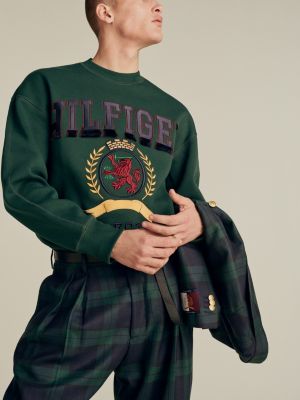 tommy hilfiger sweatshirt green