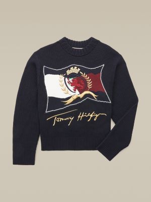 tommy jeans crest jumper