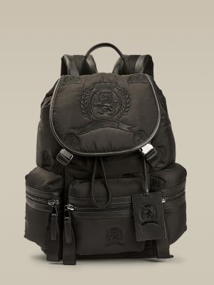 Padded Crest Backpack | BLACK | Tommy 
