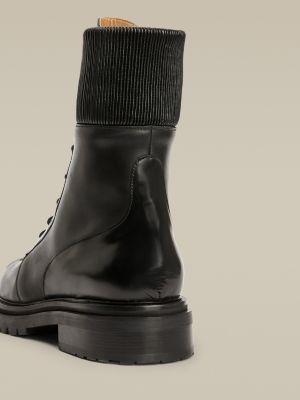 combat boots tommy hilfiger