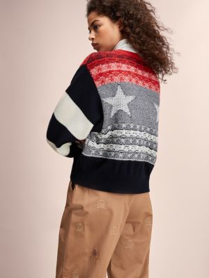 tommy hilfiger stars and stripes jumper