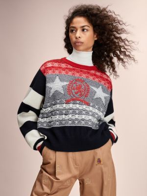 tommy hilfiger stars and stripes jumper